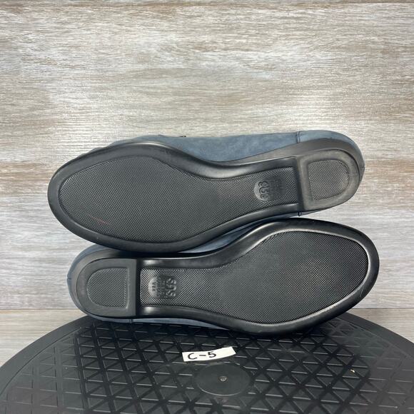 SAS Women’s Taylor Blue Suede Slip On Wedge Size  7 - Picture 8 of 8